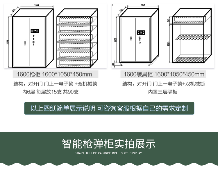 智能枪弹柜图纸示例图2